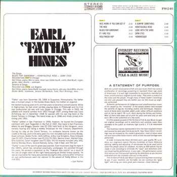 LP Earl Hines: Earl "Fatha" Hines