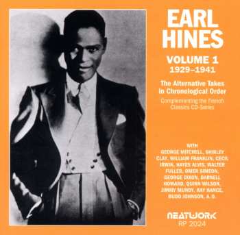 Album Earl Hines: The Alternate Takes In Chronological Order Volume 1 1929-1941