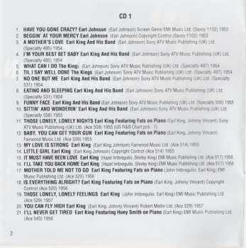 2CD Earl King: The Singles Collection 1953-62