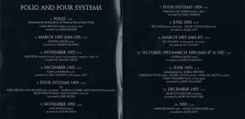CD Earle Brown: Folio And Four Systems