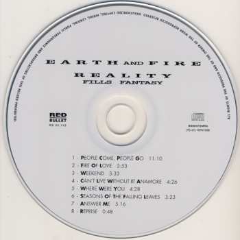 CD Earth And Fire: Reality Fills Fantasy