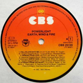 LP Earth, Wind & Fire: Powerlight