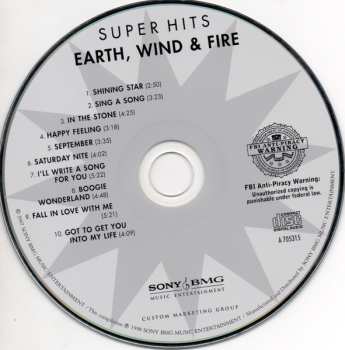 CD Earth, Wind & Fire: Super Hits