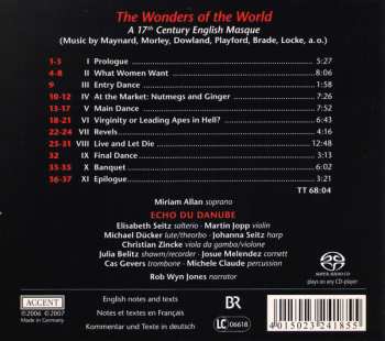 SACD Echo Du Danube: The Wonders of the World - An 17th Century English Masque