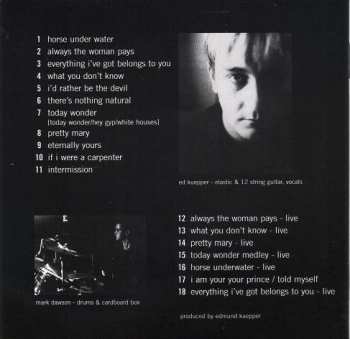 CD Ed Kuepper: Today Wonder