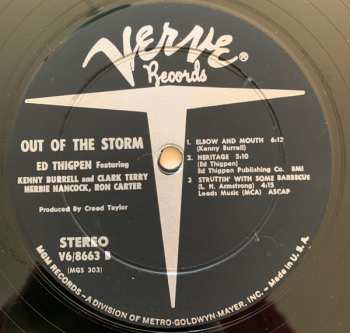 CD Ed Thigpen: Out Of The Storm - Uhqcd
