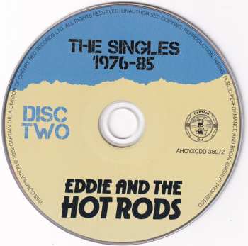2CD Eddie And The Hot Rods: The Singles 1976-85