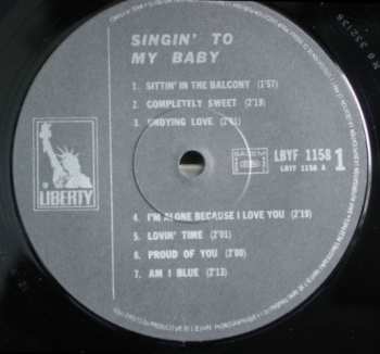 LP Eddie Cochran: Singin' To My Baby