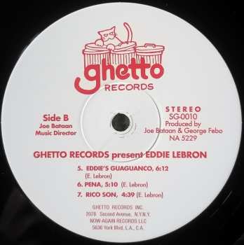 LP Eddie Lebron: Ghetto Records Presents.... Eddie Lebron