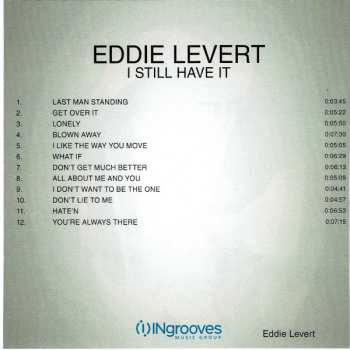 CD Eddie Levert: I Still Have It
