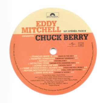 LP Eddy Mitchell: Eddy Mitchell Chante Chuck Berry CLR | LTD