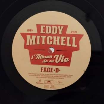 2LP Eddy Mitchell: L'Album De Sa Vie 1964 2021