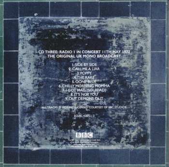 4CD/Box Set The Edgar Broughton Band: Gone Blue - The BBC Sessions