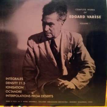 3CD/Box Set Edgard Varèse: Complete Works Of Edgard Varèse, Volume 1