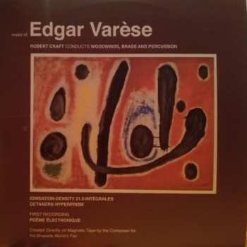 3CD/Box Set Edgard Varèse: Complete Works Of Edgard Varèse, Volume 1