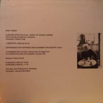 3CD/Box Set Edgard Varèse: Complete Works Of Edgard Varèse, Volume 1