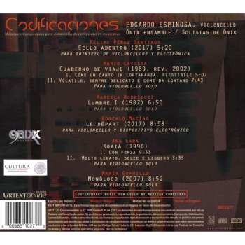 CD Edgardo Espinosa: Codificaciones