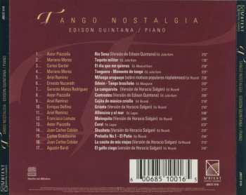 CD Edison Quintana: Tango Nostalgia