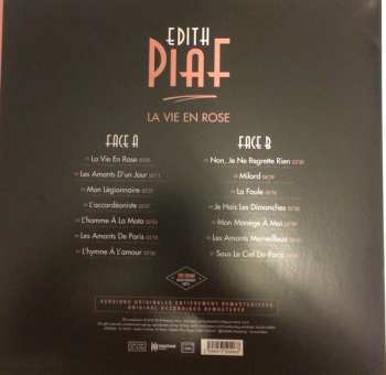 LP Edith Piaf: La Vie En Rose
