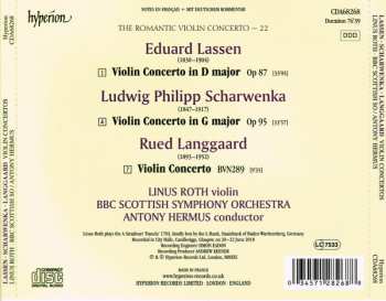 CD Linus Roth: Violin Concerto In D Major, Op 87 / Violin Concero In Major, Op 95 / Violin Concerto