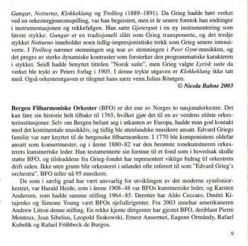 SACD Edvard Grieg: Norwegian Dances; Symphonic Dances; Lyric Suite