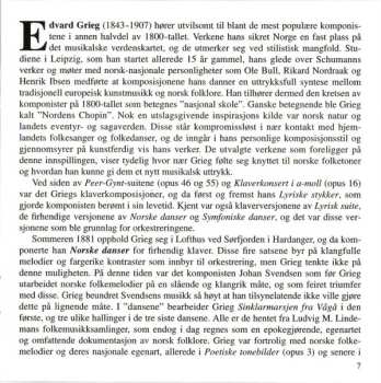 SACD Edvard Grieg: Norwegian Dances; Symphonic Dances; Lyric Suite