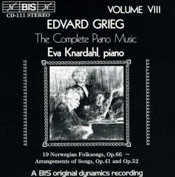 Album Edvard Grieg: The Complete Piano Music Volume 8