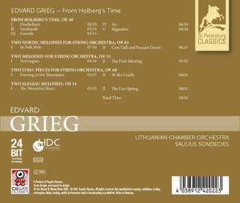 CD Edvard Grieg: Norwegian Wood: From Holberg's Time; Two Nordic Melodies; Two Melodies; Two Lyric Pieces; Two Elegaic Melodies