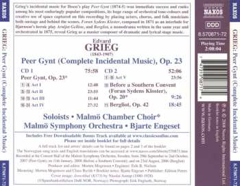 2CD Edvard Grieg: Peer Gynt (Complete Incidental Music)