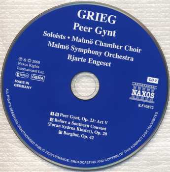 2CD Edvard Grieg: Peer Gynt (Complete Incidental Music)