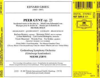 CD Edvard Grieg: Peer Gynt- Highlights