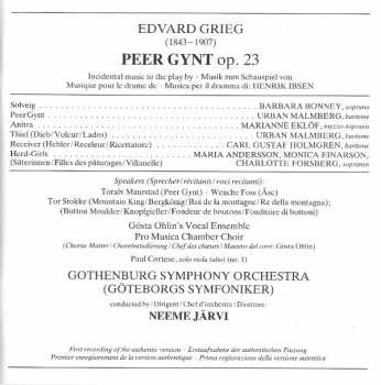 CD Edvard Grieg: Peer Gynt- Highlights