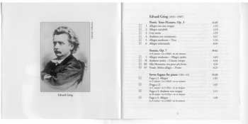 CD Edvard Grieg: Poetic Tone-Pictures Op. 3; Four Album Leaves, Op. 28; Four Pieces, Op.1; Sonata, Op. 7; Seven Figures