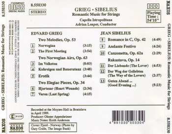 CD Edvard Grieg: Romantic Music For Strings