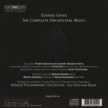 8CD/Box Set Edvard Grieg: The Complete Orchestral Music
