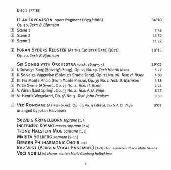 8CD/Box Set Edvard Grieg: The Complete Orchestral Music