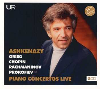 2CD Edvard Grieg: Vladimir Ashkenazy - Piano Concertos Live