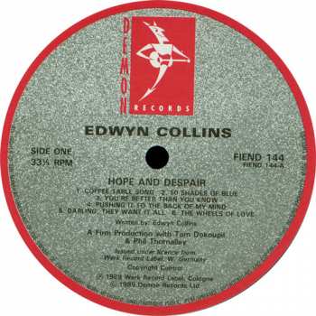 LP Edwyn Collins: Hope And Despair