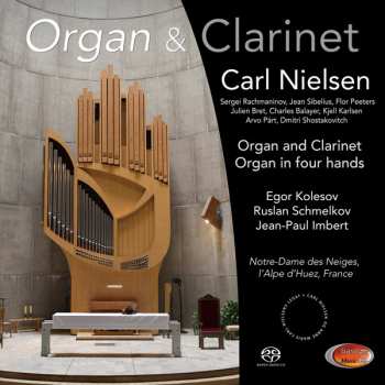 Album Jean-Paul Imbert: Organ and Clarinet - Carl Nielsen