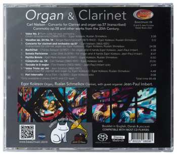 SACD Jean-Paul Imbert: Organ and Clarinet - Carl Nielsen