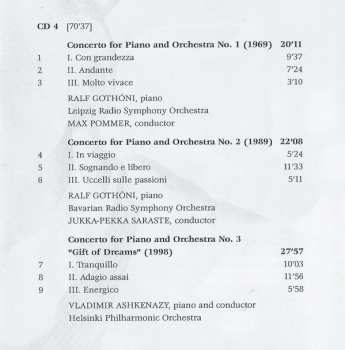 4CD/Box Set Einojuhani Rautavaara: 12 Concertos
