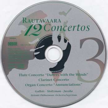 4CD/Box Set Einojuhani Rautavaara: 12 Concertos