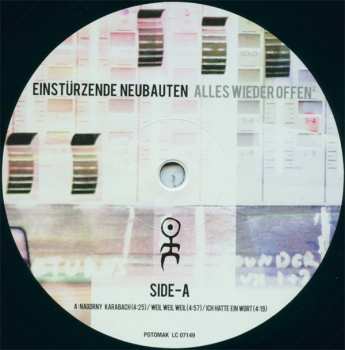 2LP Einstürzende Neubauten: Alles Wieder Offen