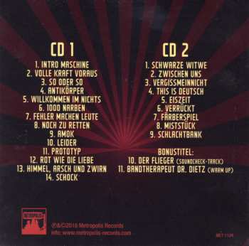 2CD Eisbrecher: Schock Live