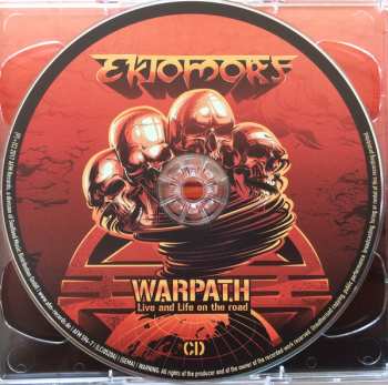 CD/DVD Ektomorf: Warpath (Live and Life On The Road)