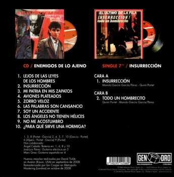 CD/SP El Último De La Fila: Insurrección! / Todo Un Hombrecito