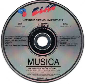 CD Elán: Netvor Z Čiernej Hviezdy Q 7A