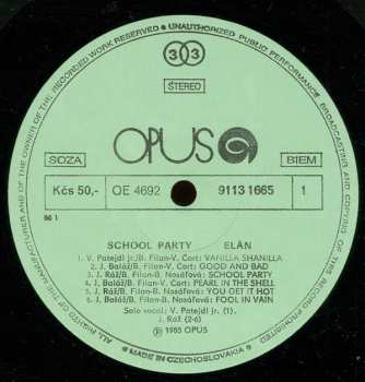 LP Elán: School Party