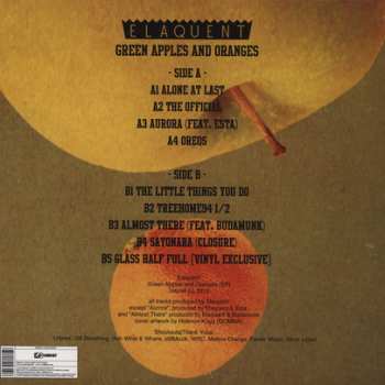 LP Elaquent: Green Apples And Oranges