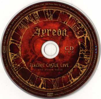 2CD/DVD Ayreon: Electric Castle Live And Other Tales DLX